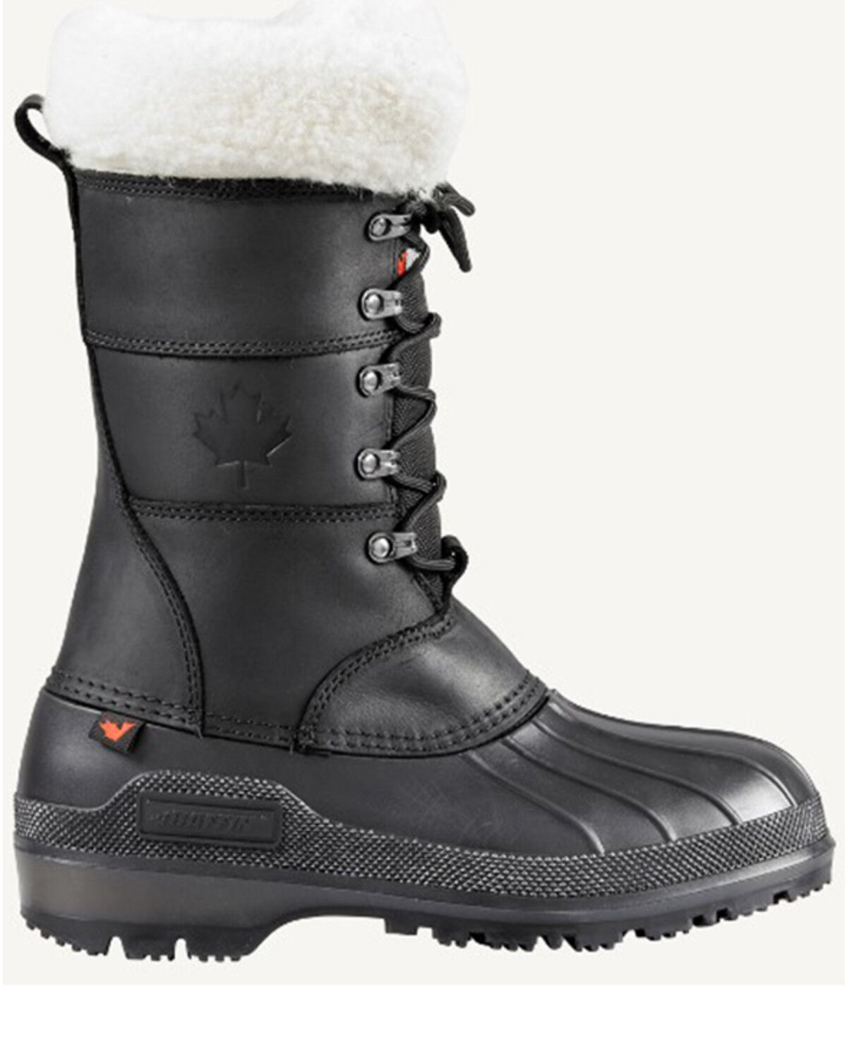 Image #2 - Baffin Women's Maple Leaf Waterproof Boots - Round Toe, Black, hi-res