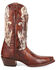 Image #2 - Dan Post Women's Andrinna Western Boots - Snip Toe, Brown, hi-res