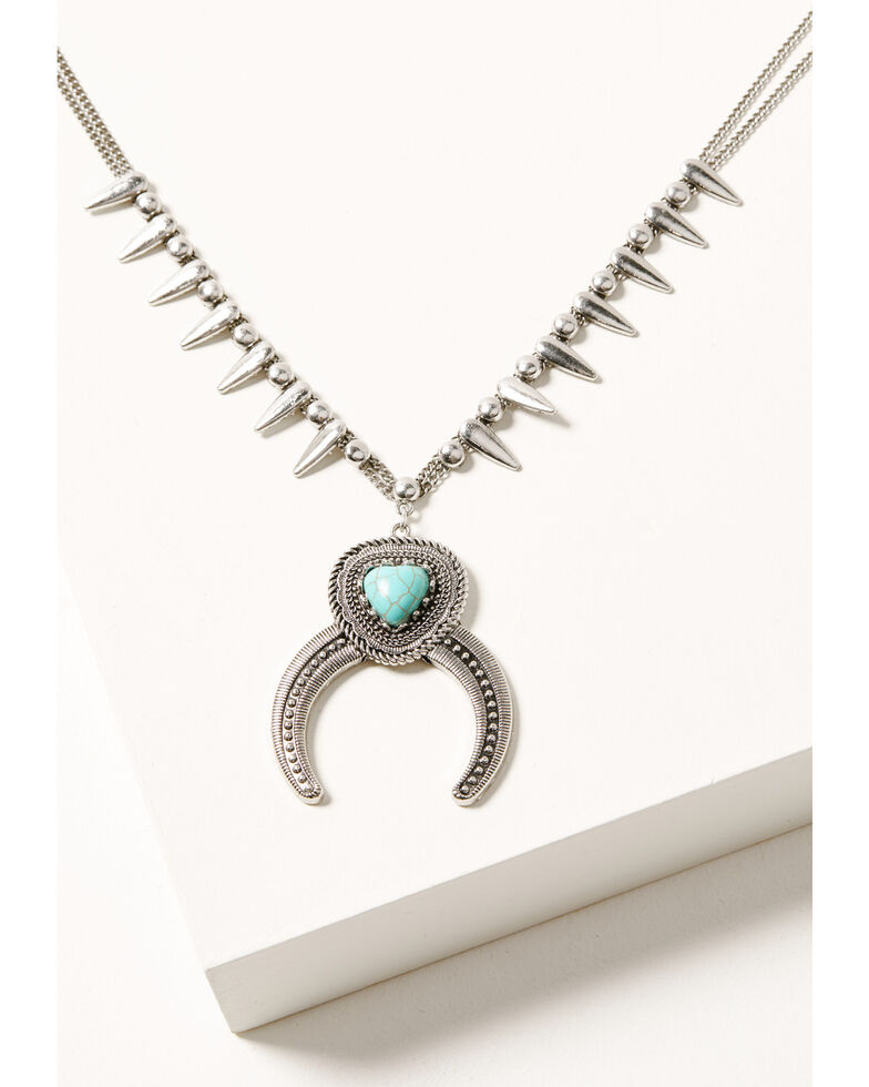 Idyllwind Women's Silver Arrow Necklace, Silver, hi-res