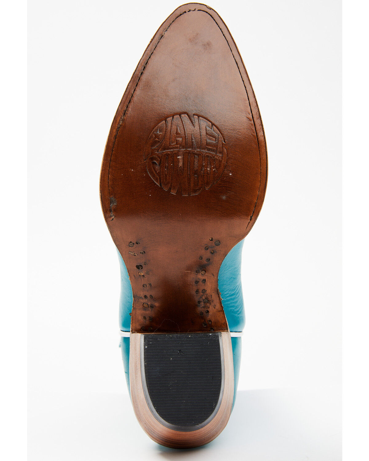 Image #7 - Planet Cowboy Women's Tiffany Stars Western Boots - Round Toe, Turquoise, hi-res