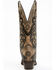 Image #5 - Laredo Women's Skyla Floral Studded Western Performance Boots - Snip Toe , Dark Brown, hi-res