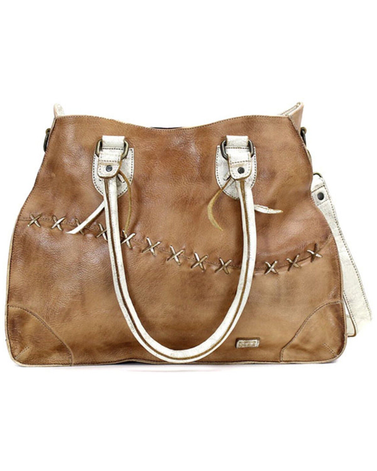 Bed Stu Women's Bruna Toe Bag, Distressed Brown, hi-res