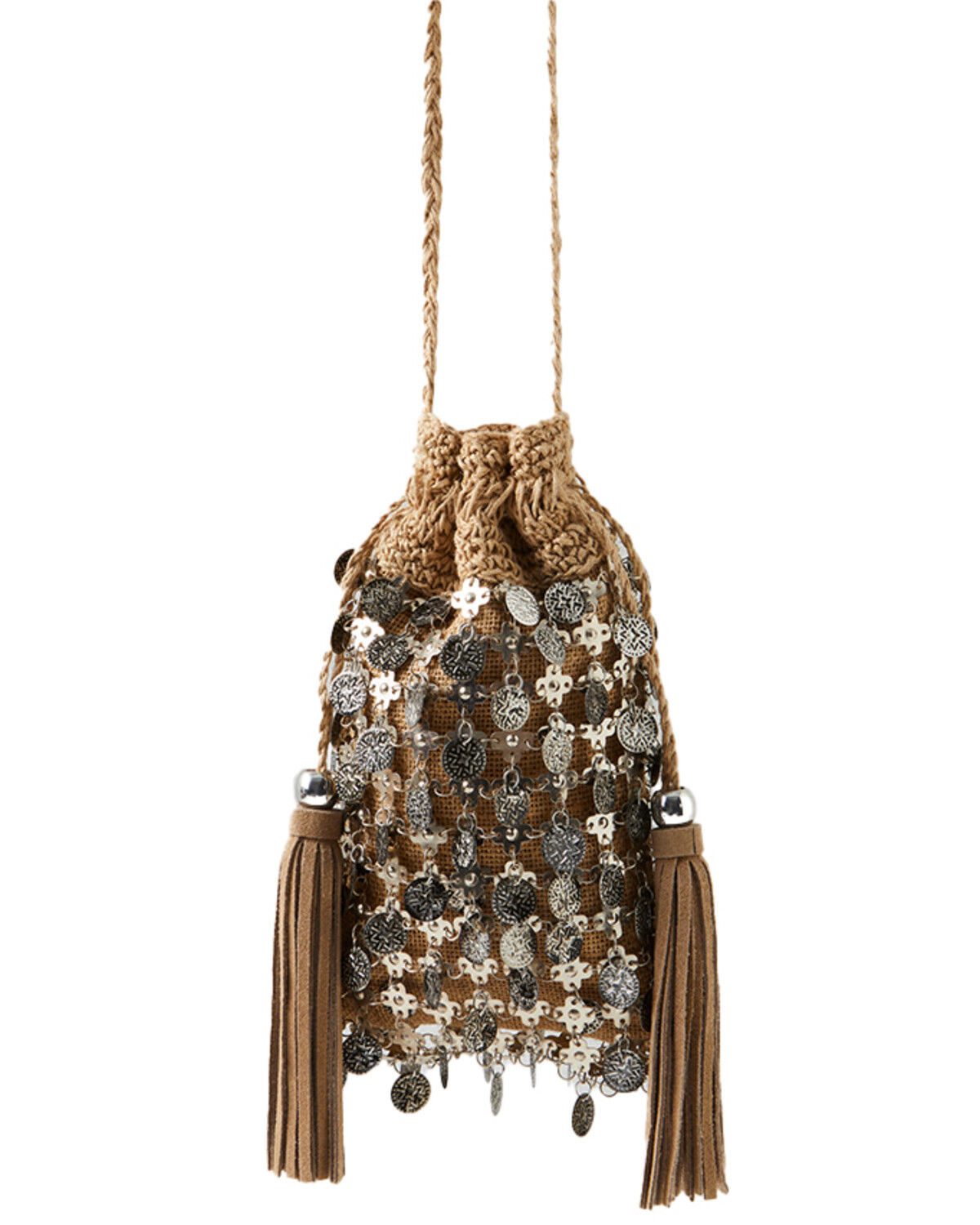 Image #2 - Free People Women's Spellbound Crossbody Bag, Tan, hi-res
