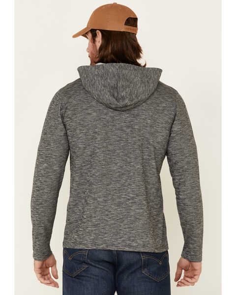 North River Men's Solid Hooded Pullover Sweatshirt , Grey, hi-res