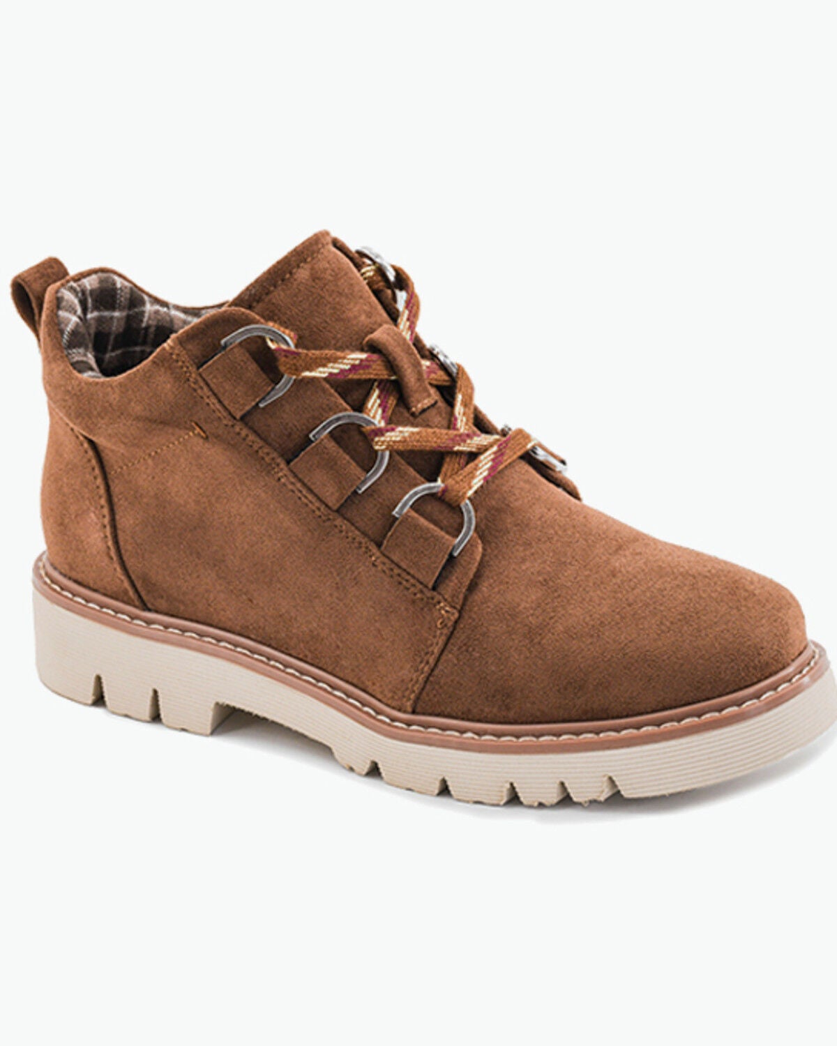 Image #1 - Corkys Women's Campfire Booties - Round Toe, Brown, hi-res
