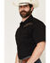 Image #2 - Kimes Ranch Men's Leland Embroidered Yoke COOLMAX&reg; Short Sleeve Snap Western Shirt, White, hi-res