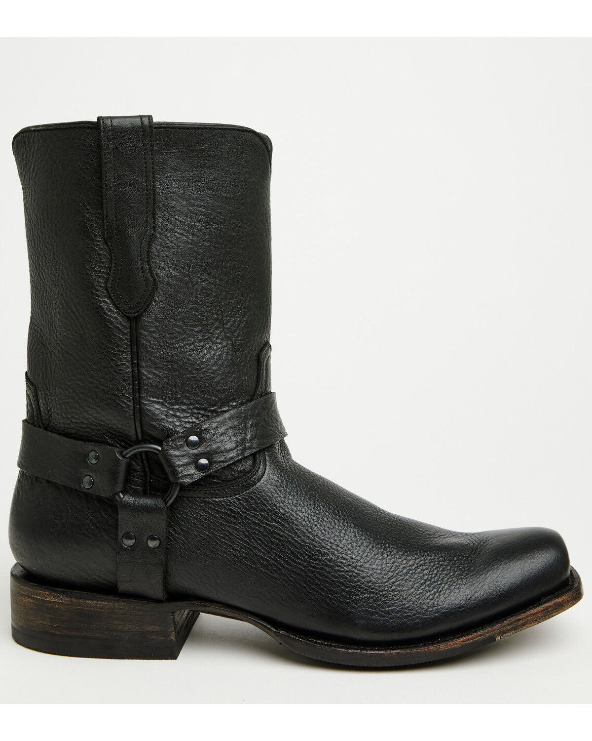 Image #2 - Moonshine Spirit&reg; Men's Jono Harness Boots - Square Toe, Black, hi-res
