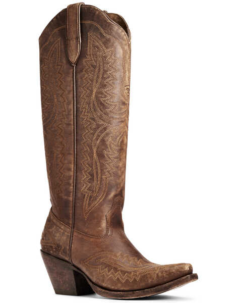 Ariat Women's Casanova Western Boots - Snip Toe, Brown, hi-res