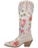 Image #3 - Dingo Women's Poppy Western Boot - Snip Toe , Off White, hi-res