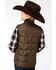 Image #2 - Roper Boys' Brown Rangewear Quilted Poly Fill Down Vest , , hi-res