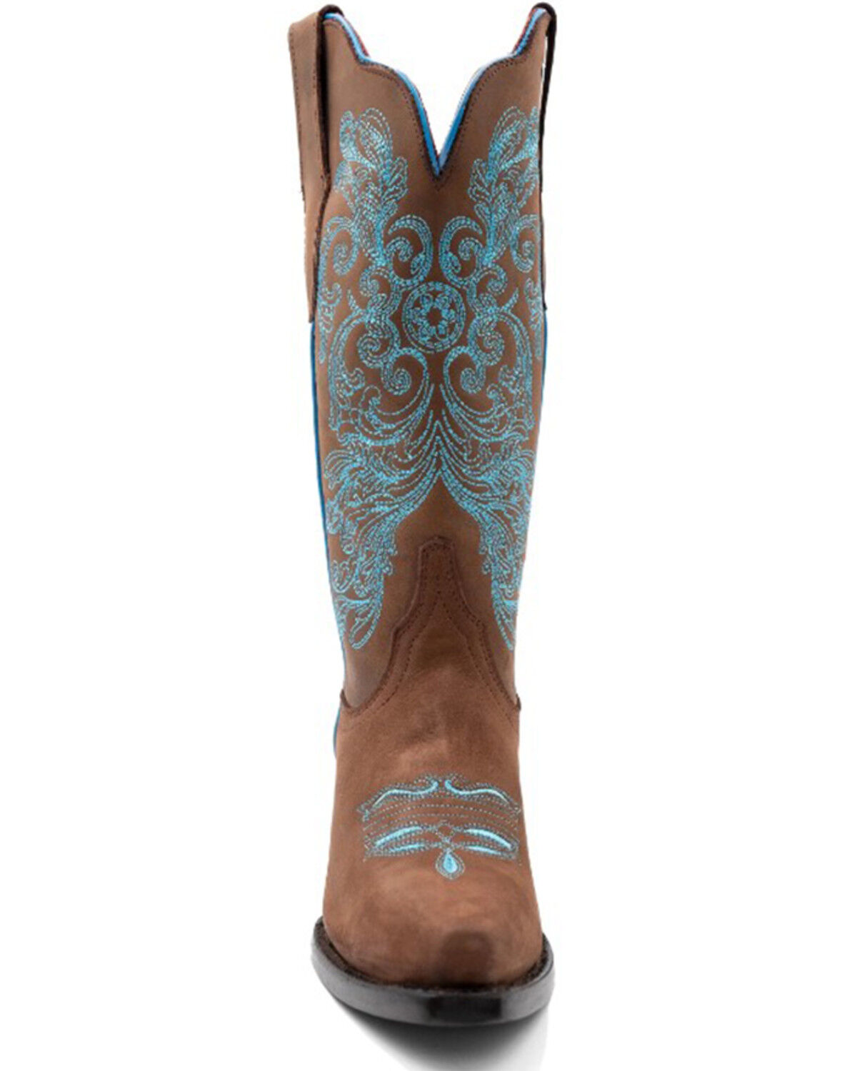 Image #4 - Ferrini Women's Ella Western Boots - Broad Square Toe, , hi-res