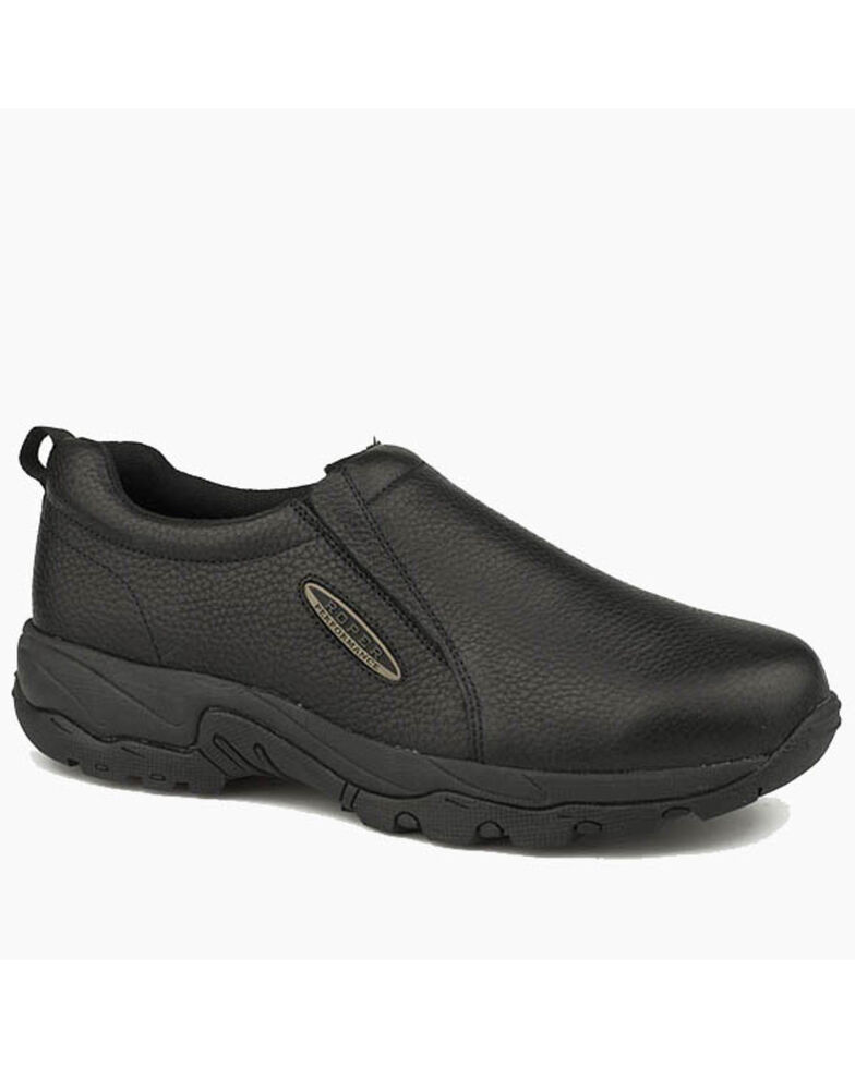Roper Men's Air Light Black Shoes, Black, hi-res