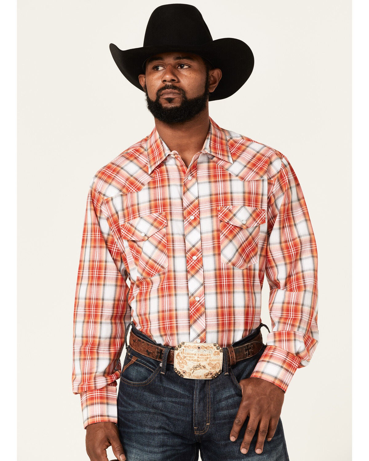 plaid cowboy shirt