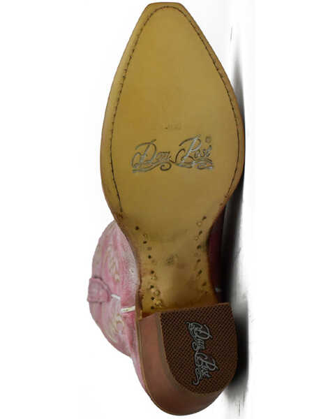 Image #7 - Dan Post Women's Cherry Bomb Tall Western Boot - Snip Toe, Pink, hi-res
