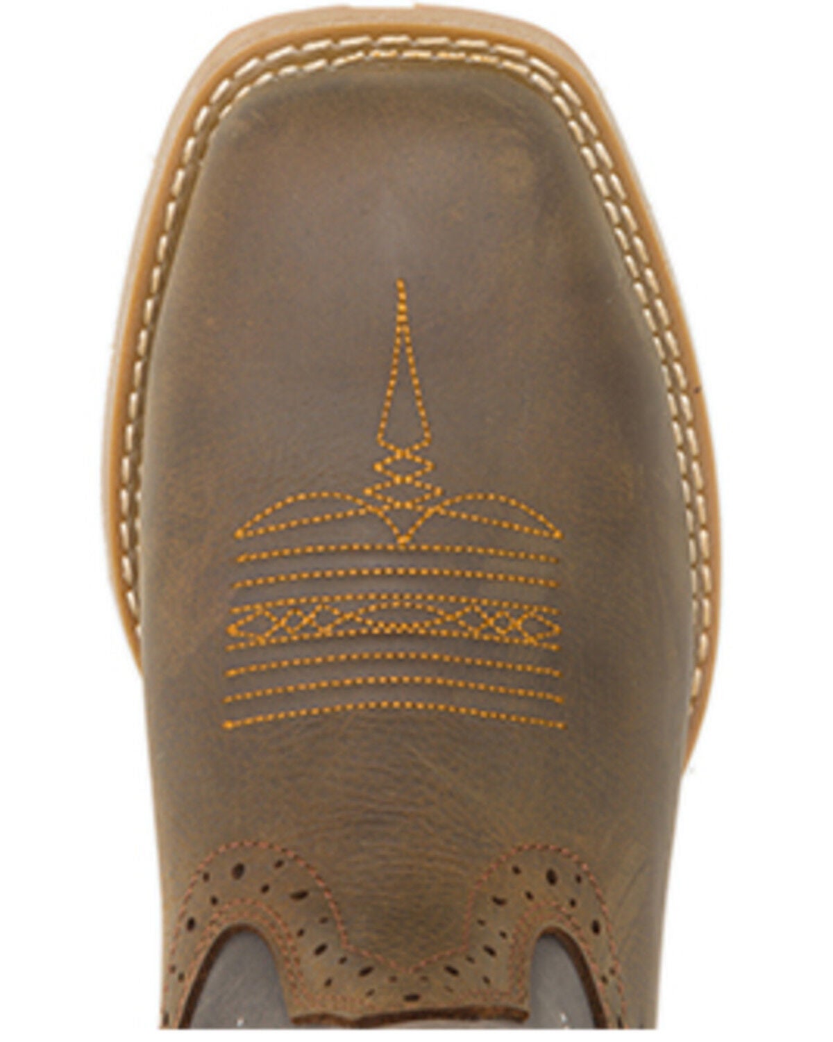 Image #4 - Wolverine Men's Wheatland Wellington HypeRest Pull-On Work Boots - Steel Toe, Grey, hi-res