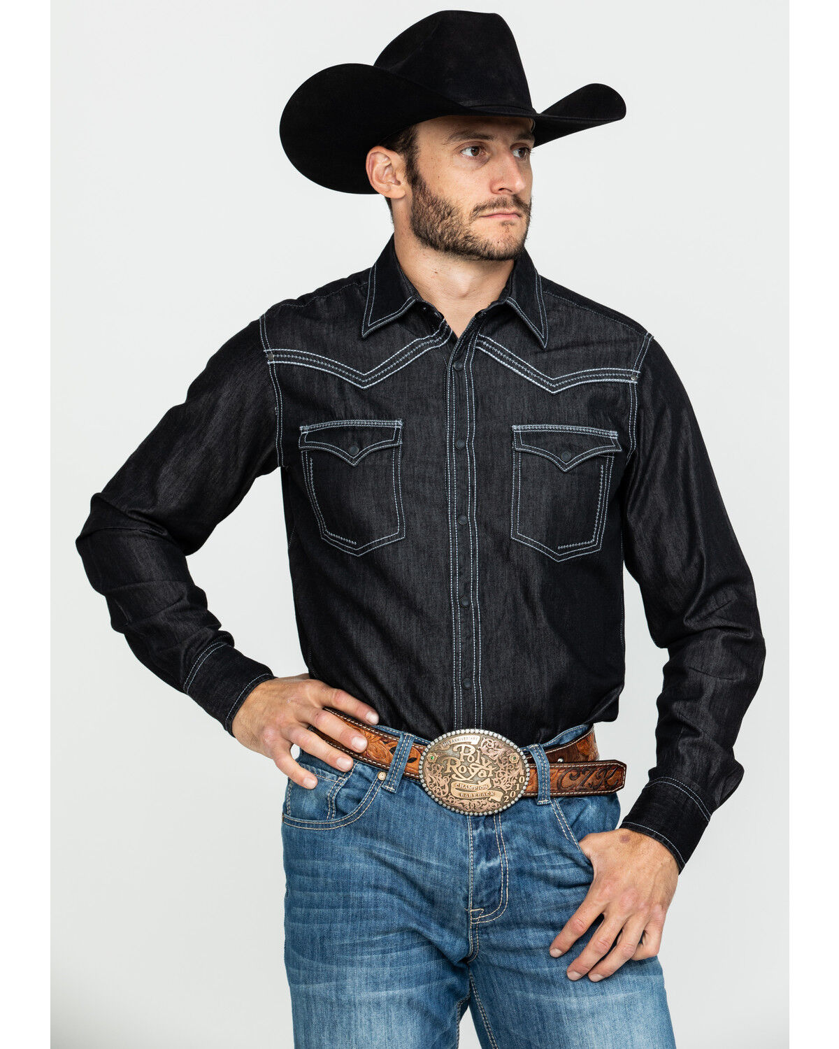 rock 47 women's western shirts