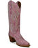 Image #1 - Dan Post Women's Cherry Bomb Tall Western Boot - Snip Toe, Pink, hi-res