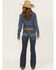 Image #4 - Ariat Women's Whipstitch Slim Bootcut Jeans, Denim, hi-res