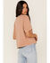 Image #4 - Cleo + Wolf Women's Beer Garden Graphic Boxy Crop Tee, Beige/khaki, hi-res