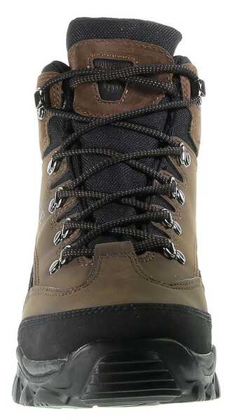 Image #4 - Wolverine Men's Spencer Waterproof Lace-Up Hiking Boots - Round Toe, Brown, hi-res