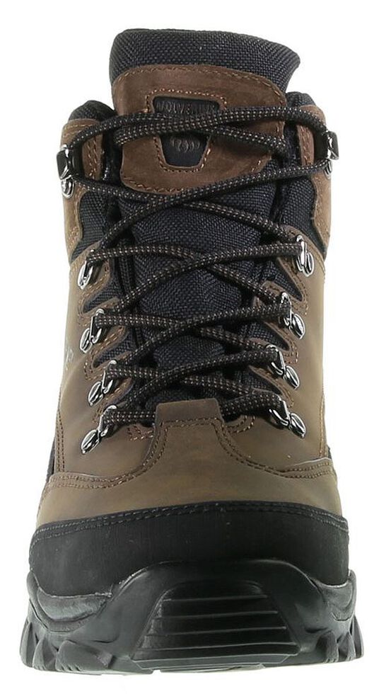 Wolverine Spencer Waterproof Lace-Up Hiking Boots - Round Toe, Brown, hi-res