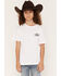Image #2 - Merch Traffic Boys' Ford Logo Short Sleeve Graphic T-Shirt, White, hi-res