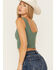 Image #4 - By Together Women's Seamless V Neck Tank Top, , hi-res