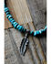 Image #2 - Paige Wallace Women's Feather Charm Necklace, Turquoise, hi-res