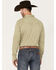 Image #4 - Blue Ranchwear Men's Twill Long Sleeve Snap Shirt, Beige/khaki, hi-res