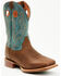 Image #1 - Dan Post Men's Leighton Western Boots - Broad Square Toe, Brown, hi-res