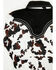 Image #4 - Cowgirl Hardware Infant Girls' Moody Cow Print Long Sleeve Snap Onesie, Black, hi-res