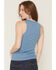 Image #7 - Idyllwind Women's Sweet Tea Sleeve Rib Knit Graphic Tank Top, Dark Teal, hi-res