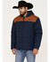 Image #2 - Ariat Men's Two Tone Crius Hooded Insulated Jacket, Navy, hi-res