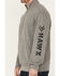 Image #3 - Hawx Men's Charcoal Primo 1/4 Zip Work Fleece Pullover , Charcoal, hi-res