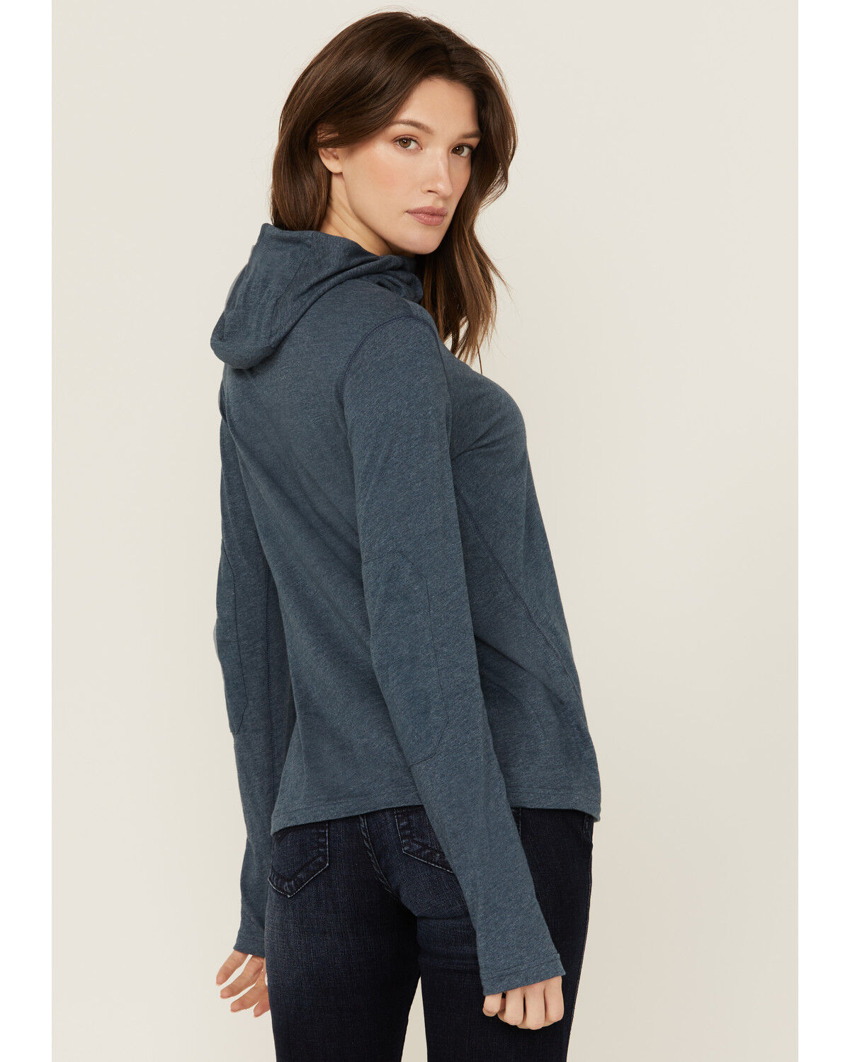 Image #4 - Dovetail Workwear Women's Sunbreaker Hoodie, Light Blue, hi-res