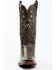 Image #4 - Laredo Women's Heart Angel Wing Cowboy Western Boot - Snip Toe, Dark Brown, hi-res