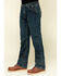 Image #3 - Wrangler 20X Men's FR Advanced Comfort Dark Vintage Boot Work Jeans, Dark Blue, hi-res