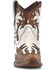 Image #3 - Circle G Women's Outlay Western Booties - Snip Toe, White, hi-res