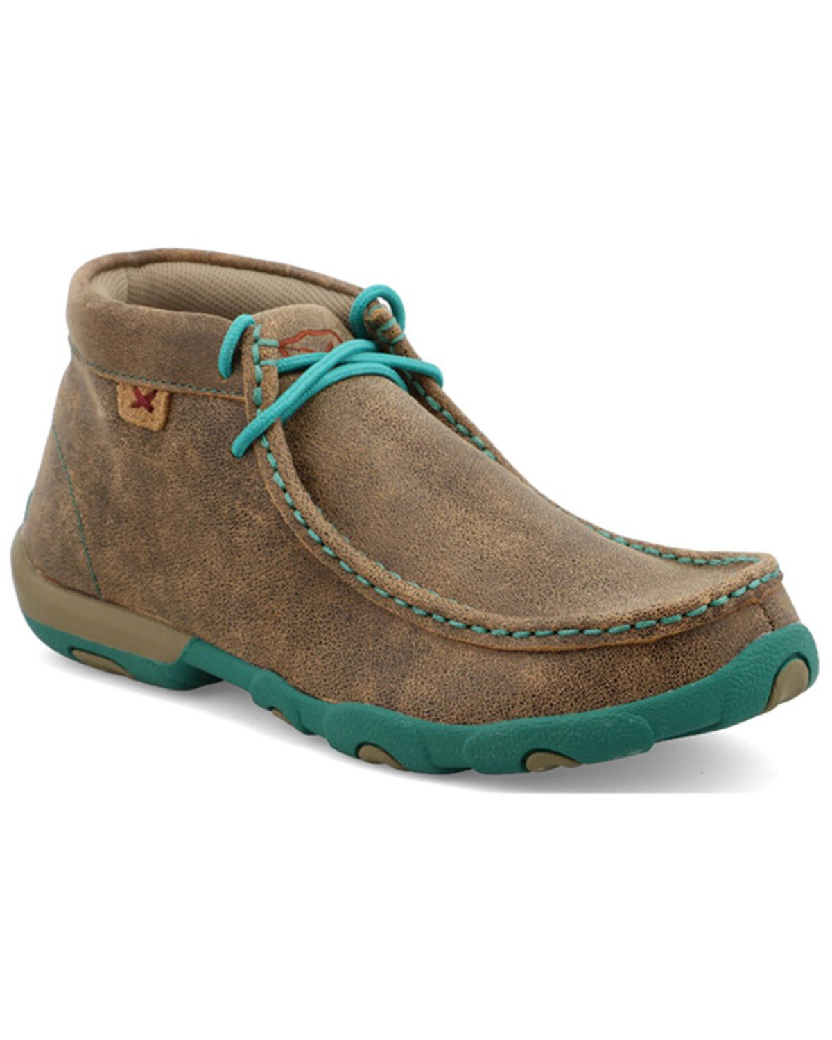 Turquoise Driving Mocs 