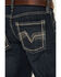 Image #4 - Cody James Boys' Dark Wash Moonlight Slim Stretch Bootcut Jeans, Dark Wash, hi-res