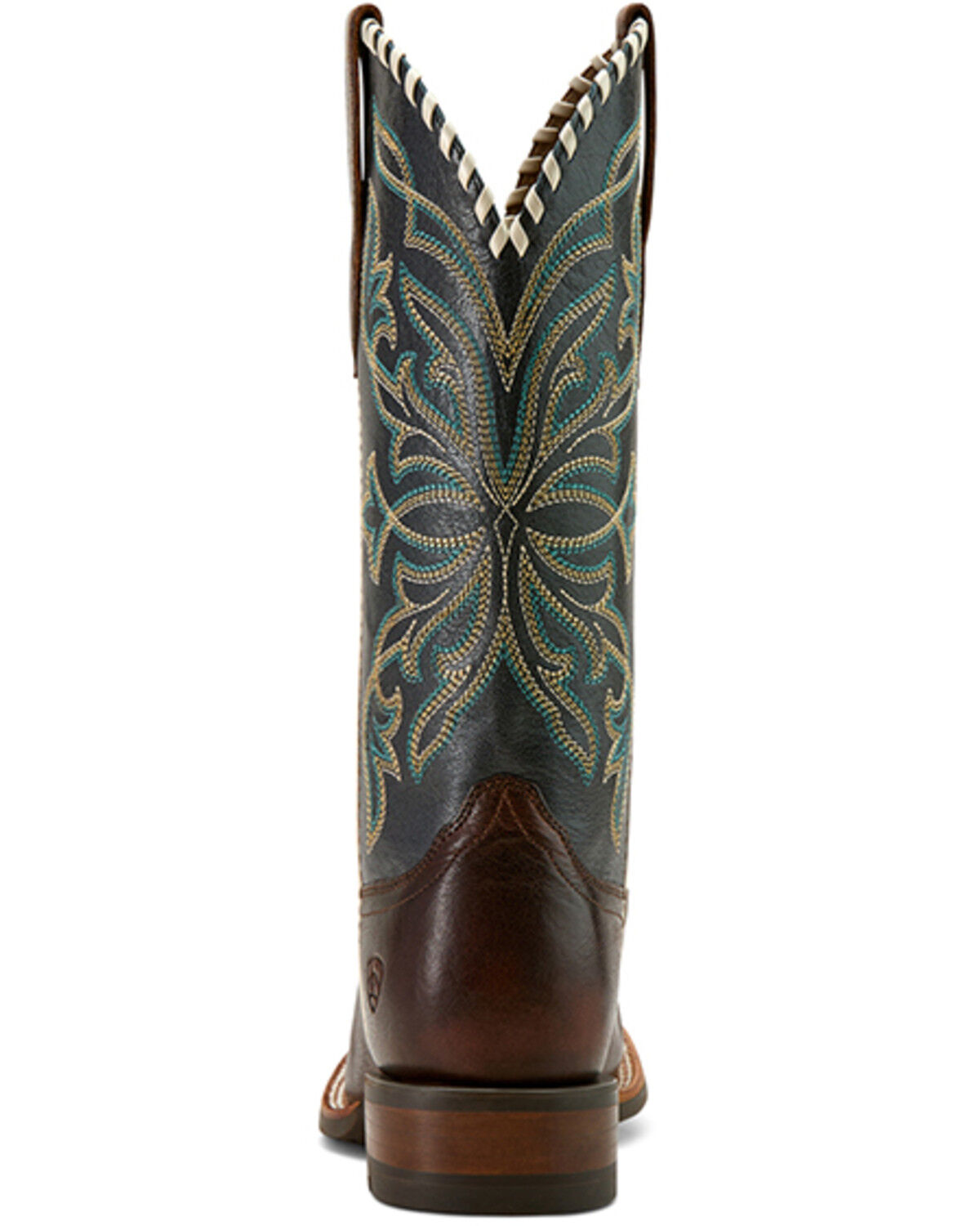 Image #3 - Ariat Women's Showdown Western Boots - Broad Square Toe, Brown, hi-res
