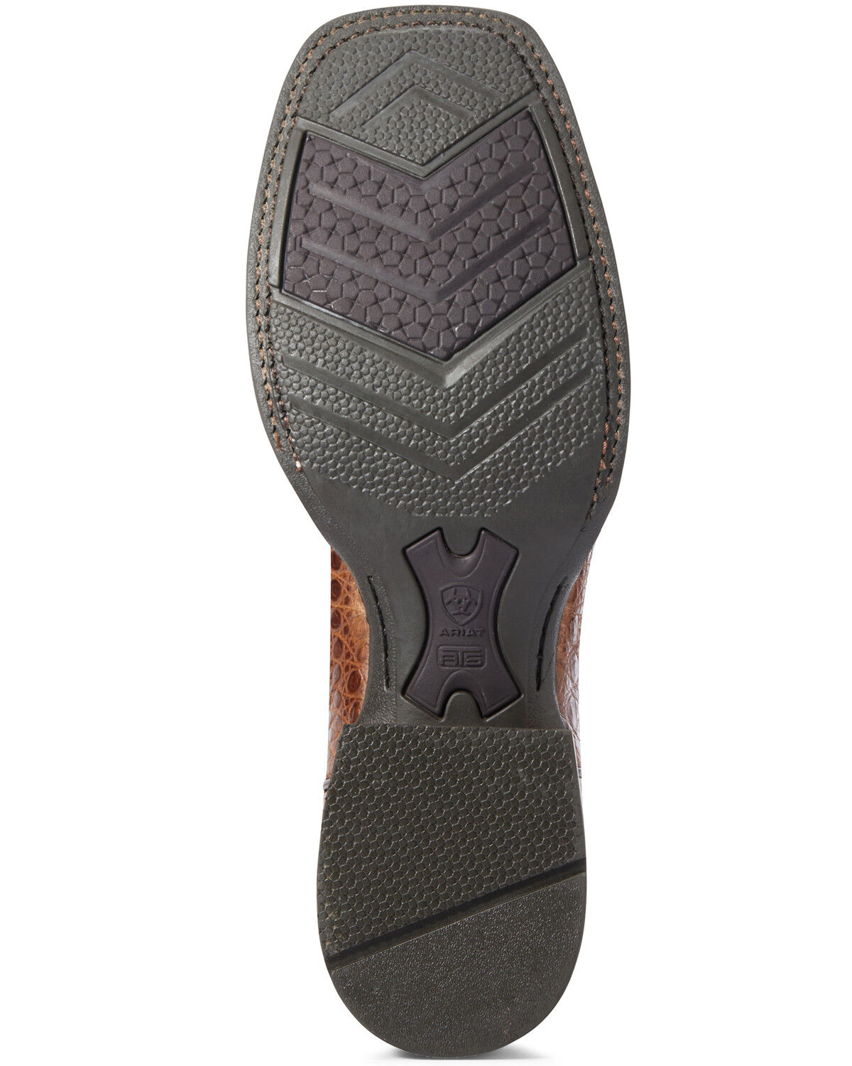 Image #5 - Ariat Men's Caramel Caiman Belly Western Boots - Broad Square Toe, Black, hi-res