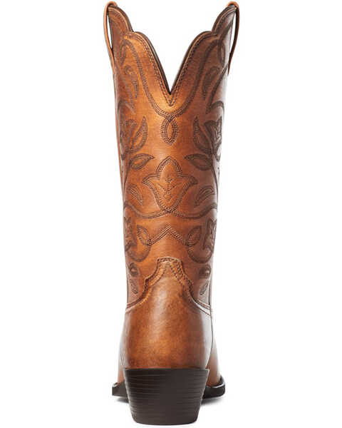 Image #3 - Ariat Women's Heritage Western Performance Boots - Round Toe, Brown, hi-res