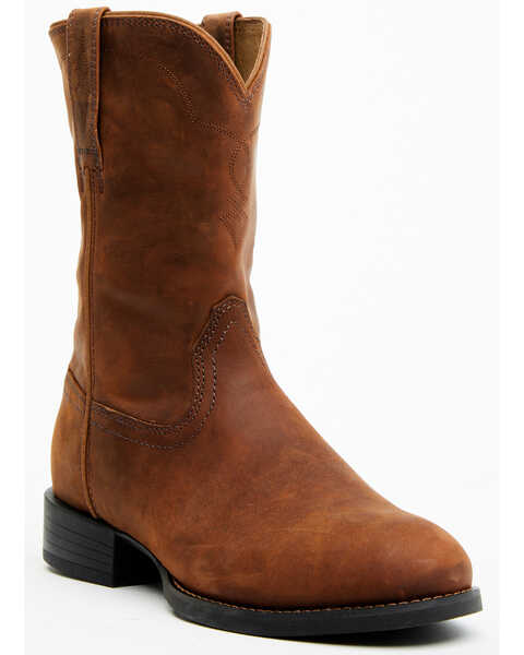 Image #1 - Cody James Men's Highland Roper Western Boots - Round Toe , Brown, hi-res
