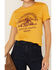 Image #2 - Paramount Network's Yellowstone Women's Bozeman Graphic Tee, Mustard, hi-res