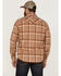 Image #4 - Pendleton Men's Canyon Plaid Pearl Snap Western Shirt , Tan, hi-res