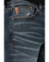 Image #2 - Moonshine Spirit Men's Dark Wash Unaged Whiskey Slim Stretch Denim Jeans, Dark Wash, hi-res