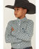 Image #2 - Cinch Boys' Printed Long Sleeve Button-Down Western Shirt, Cream, hi-res