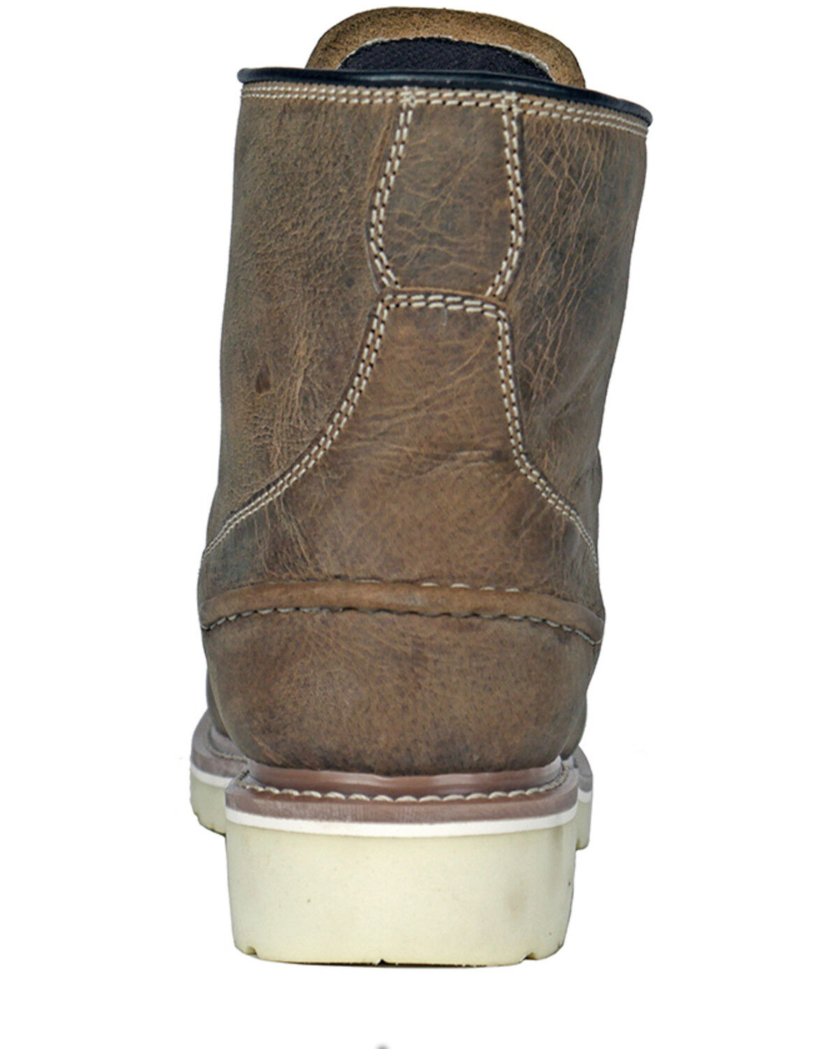 Image #5 - DieHard Men's Monte Distressed Moc Work Boots - Soft Toe, Brown, hi-res