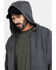 Image #5 - Ariat Men's Rebar All-Weather Full Zip Work Hooded Sweatshirt, Grey, hi-res